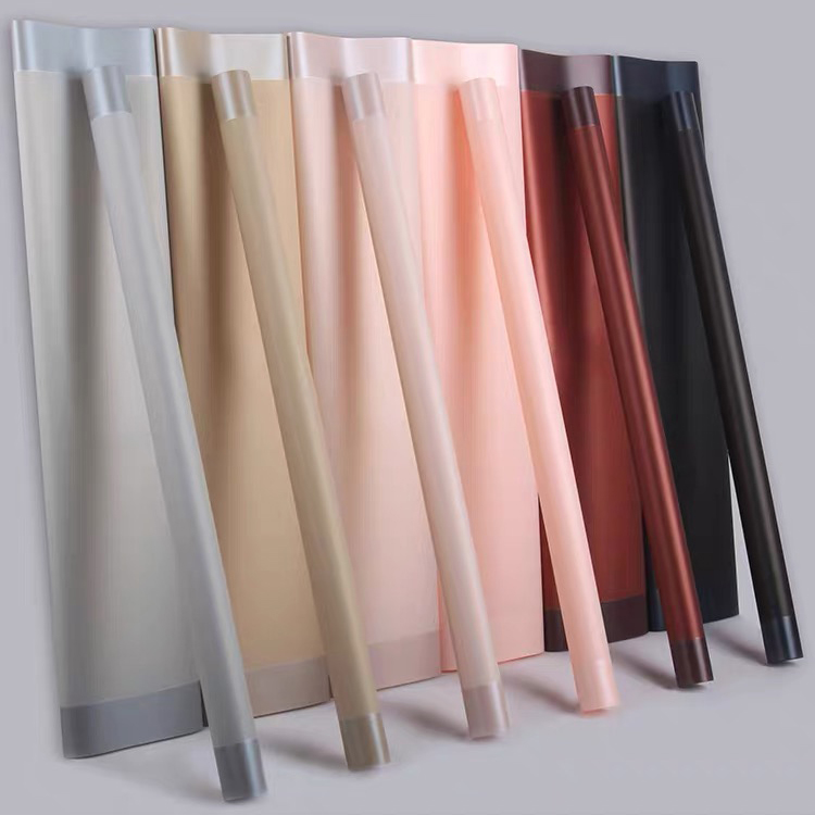 MYHC-09 Rok Bengkak 57×57cm (±2cm) Film Kemasan Bunga Warna Solid