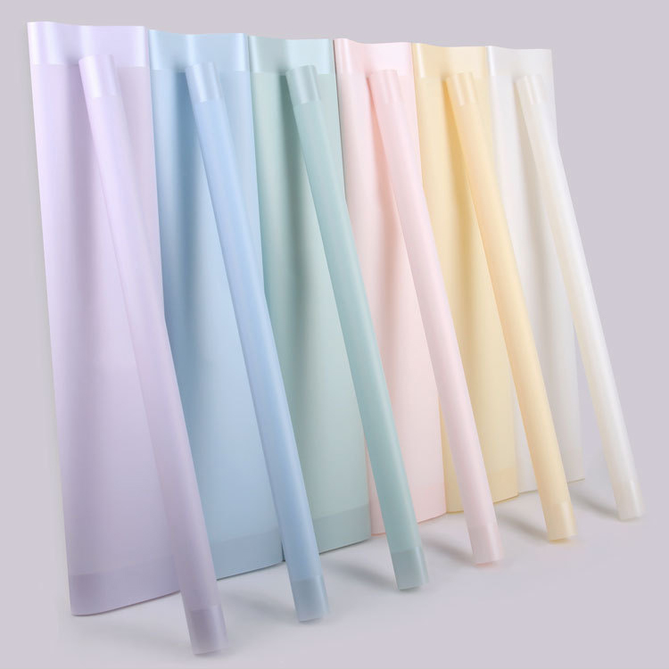 MYHC-09 Rok Bengkak 57×57cm (±2cm) Film Kemasan Bunga Warna Solid