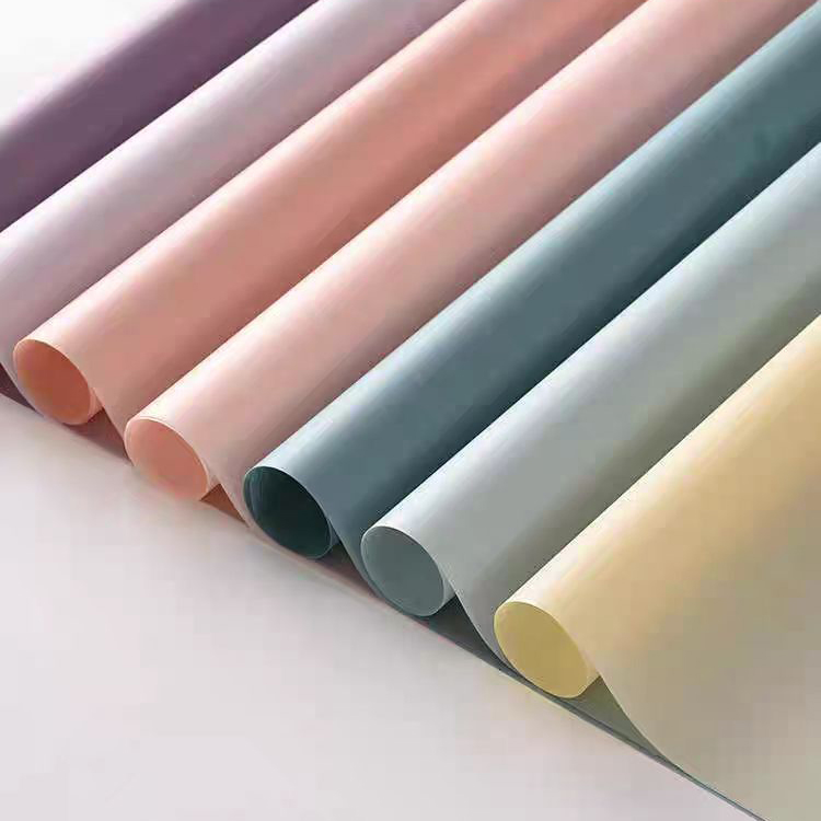 MYHC-59 Yunjin Mattress Film Film Kemasan Bunga Warna Solid
