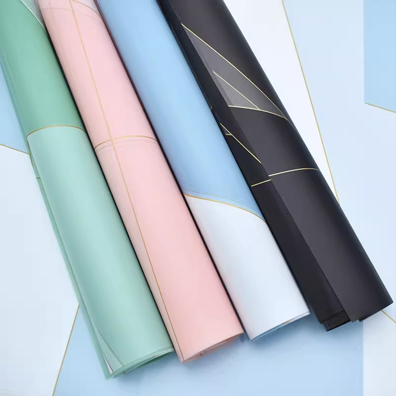Kertas Nossa Pembungkus Bunga Buket Tahan Air dengan Garis Magnetik
