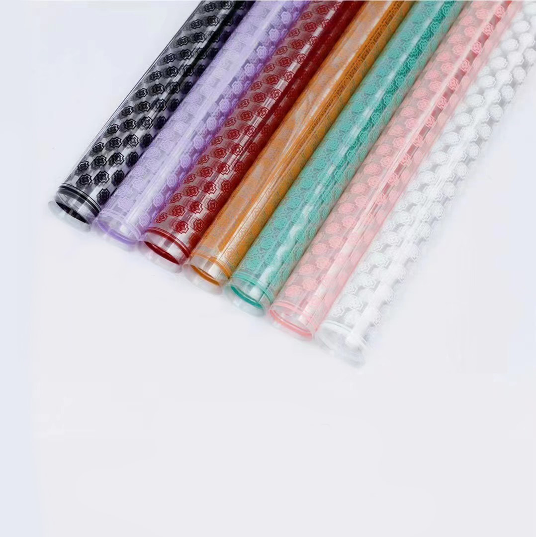 Film Bungkus Bunga Plastik Tembus