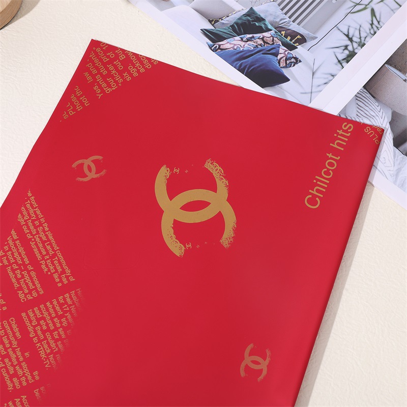 Kertas kado merk chanel