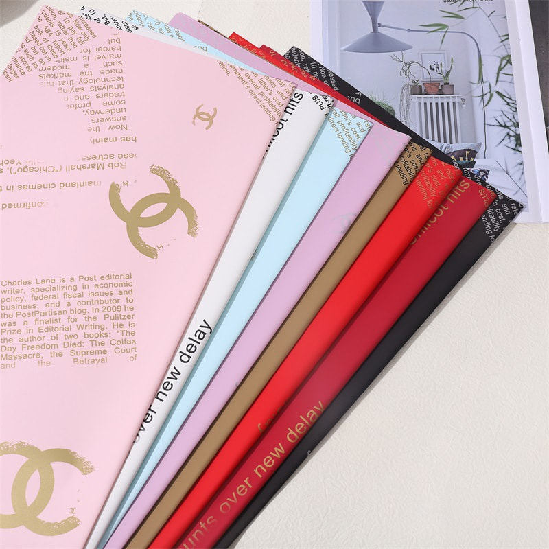 Kertas kado merk chanel