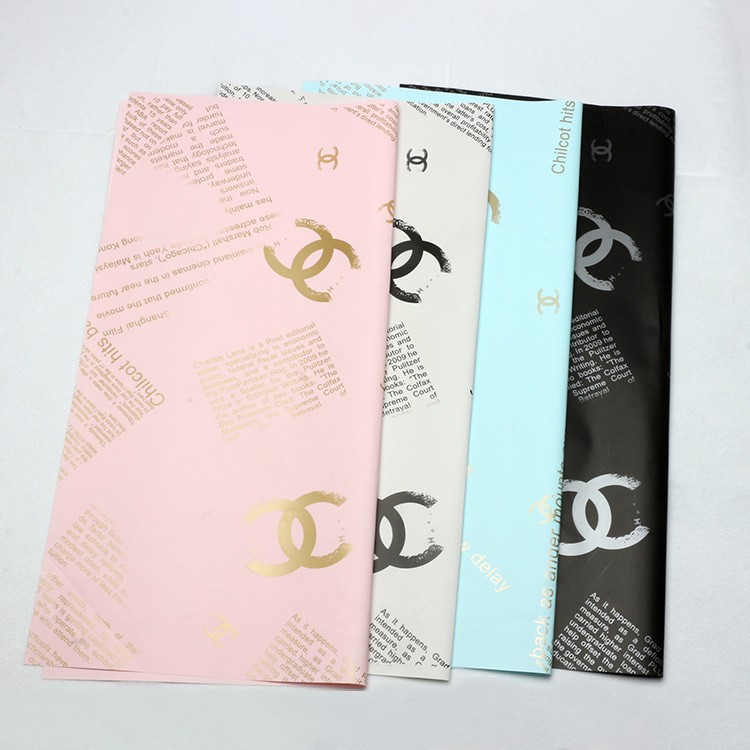Kertas kado merk chanel