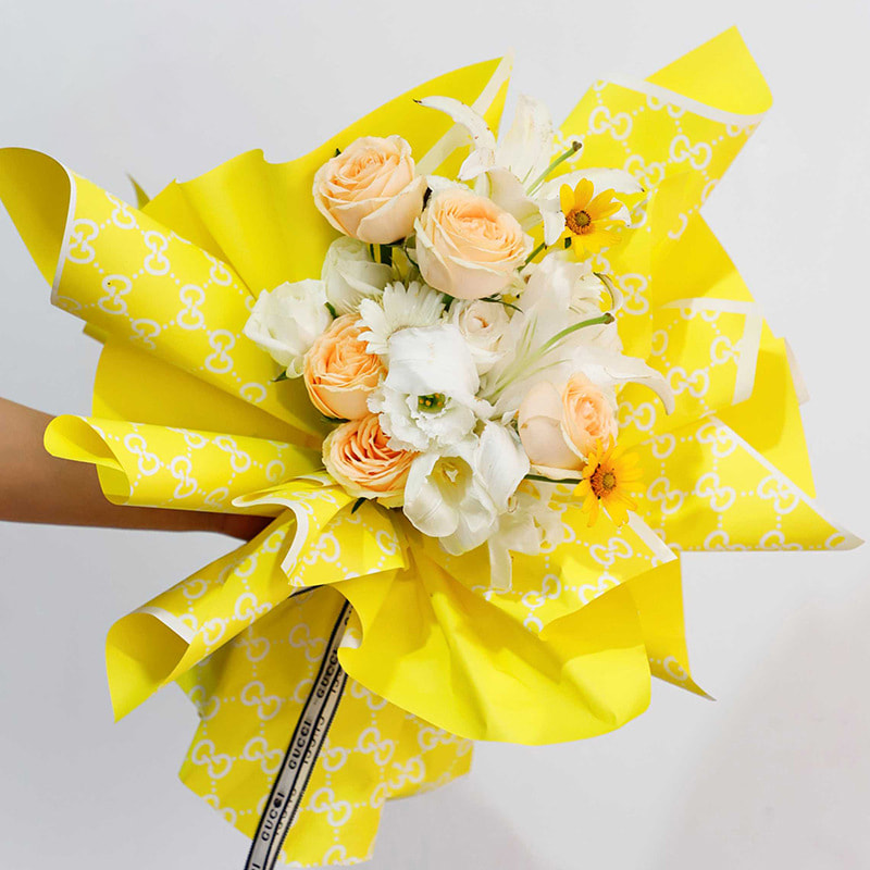 Kertas Pembungkus G-Flower yang Modis