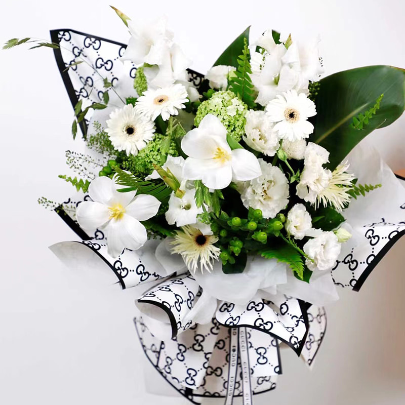 Kertas Pembungkus G-Flower yang Modis